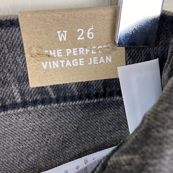 MADEWELL | The Perfect Vintage Jean Black Knee Rip 26 - Picture 11 of 11